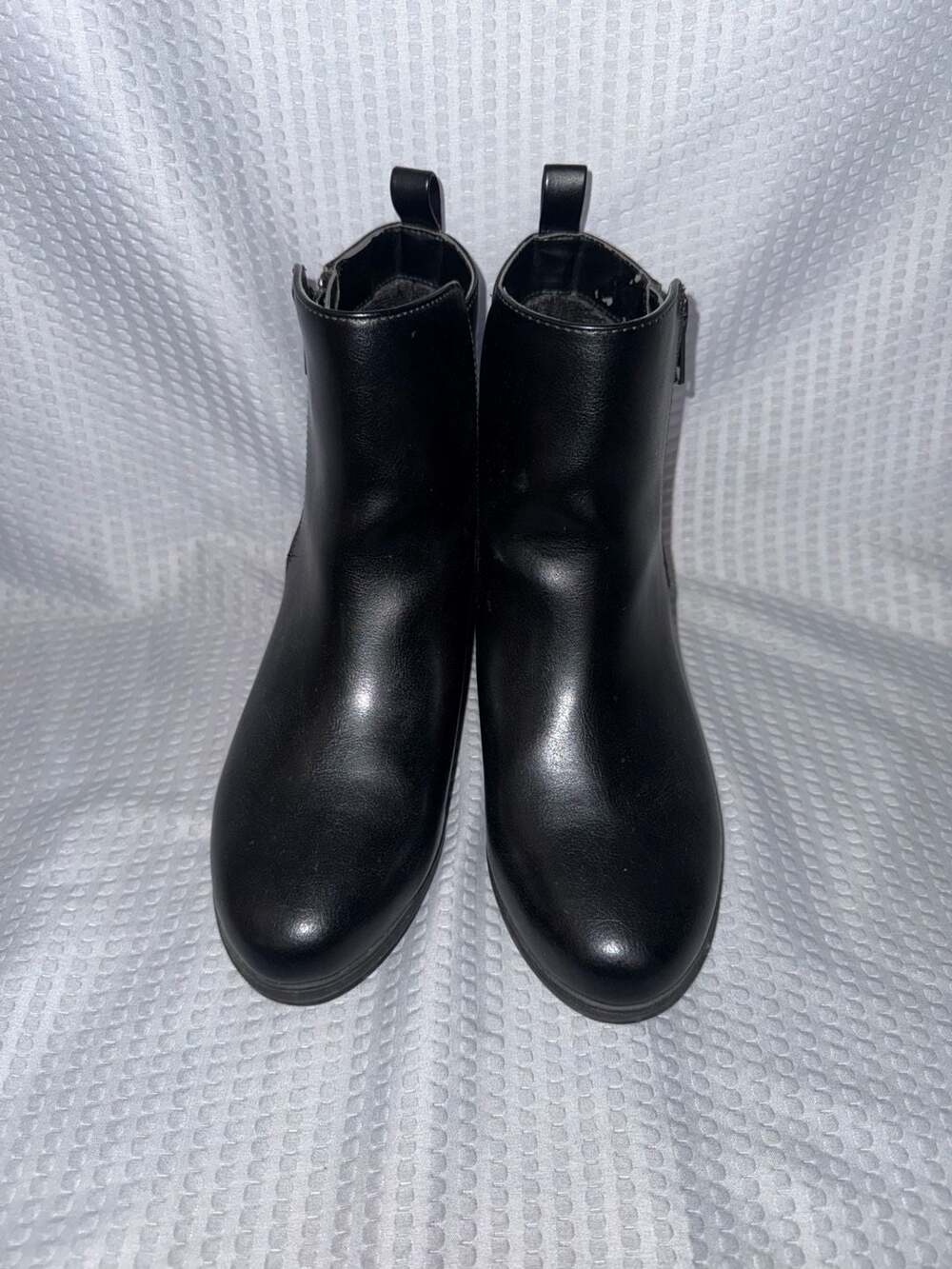 Comfort Plus by Predictions Women's Black Ankle Boots Size 8.5W